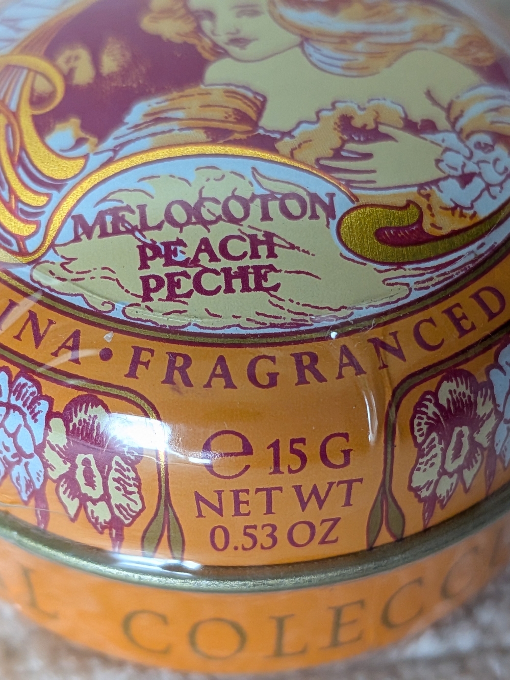 Imported Lip Balms - Set Of Two Peach And Orange From Spain - Picture 4 of 11